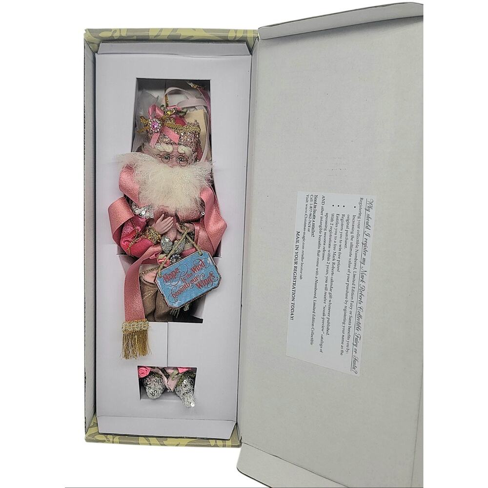 Mark Roberts Ltd. Ed. Spirit Of Hope Fairy Sm 51-24128 Excellent Cond 11" w/Box